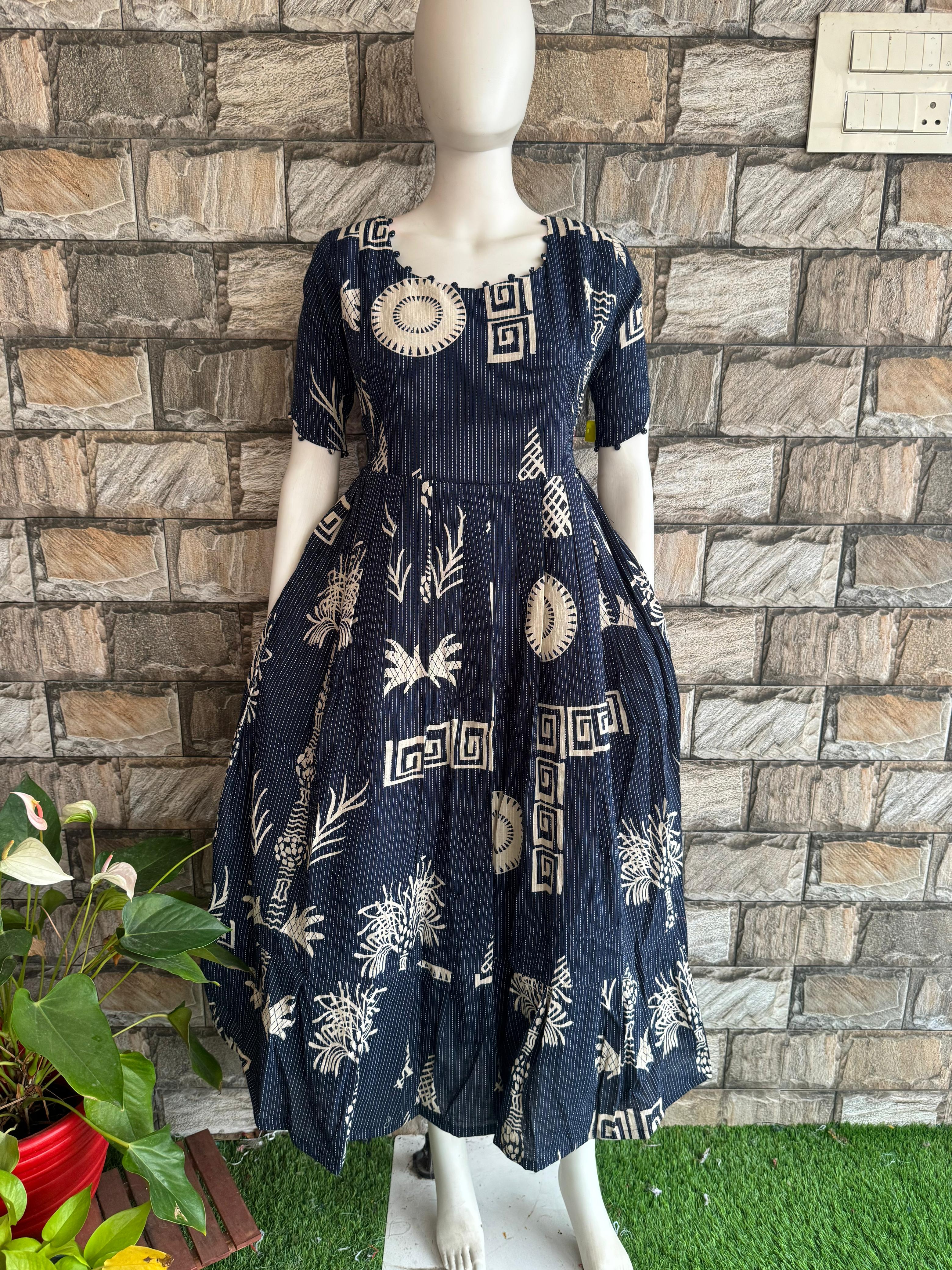 Nacy Blu Kanta Potli Neck CF147