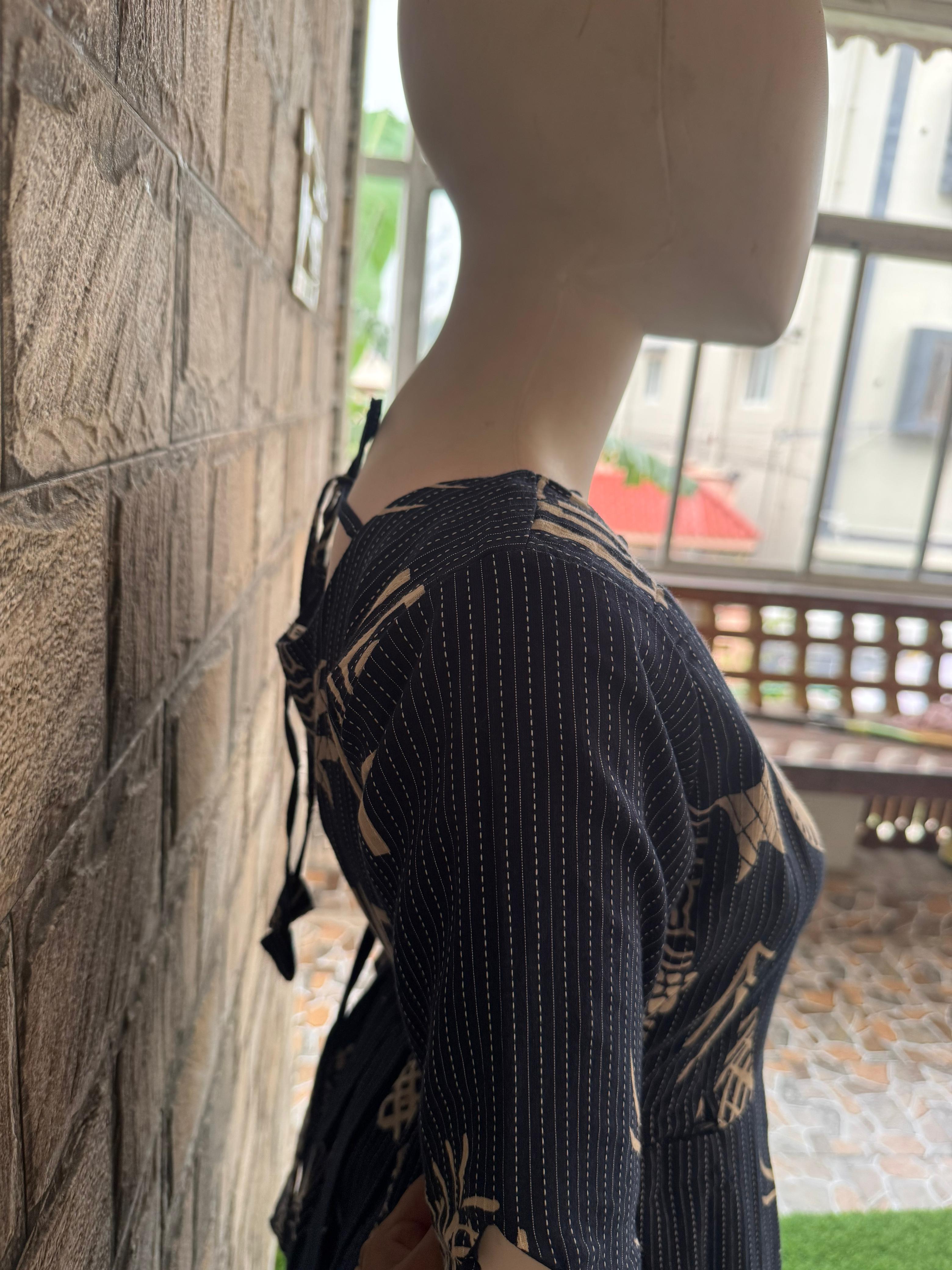 Nacy Blu Kanta Potli Neck CF147