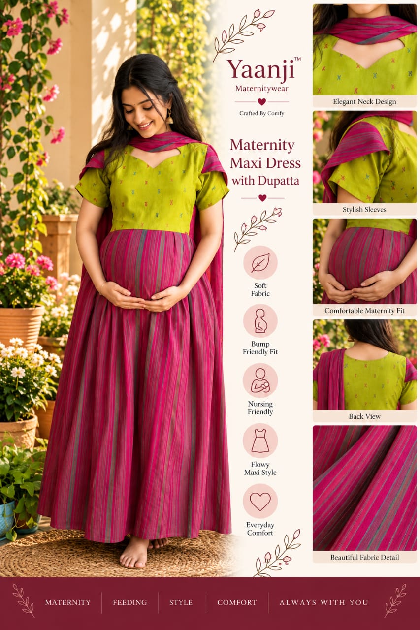 Maternity maxi Handloom cotton Best price Mix Match