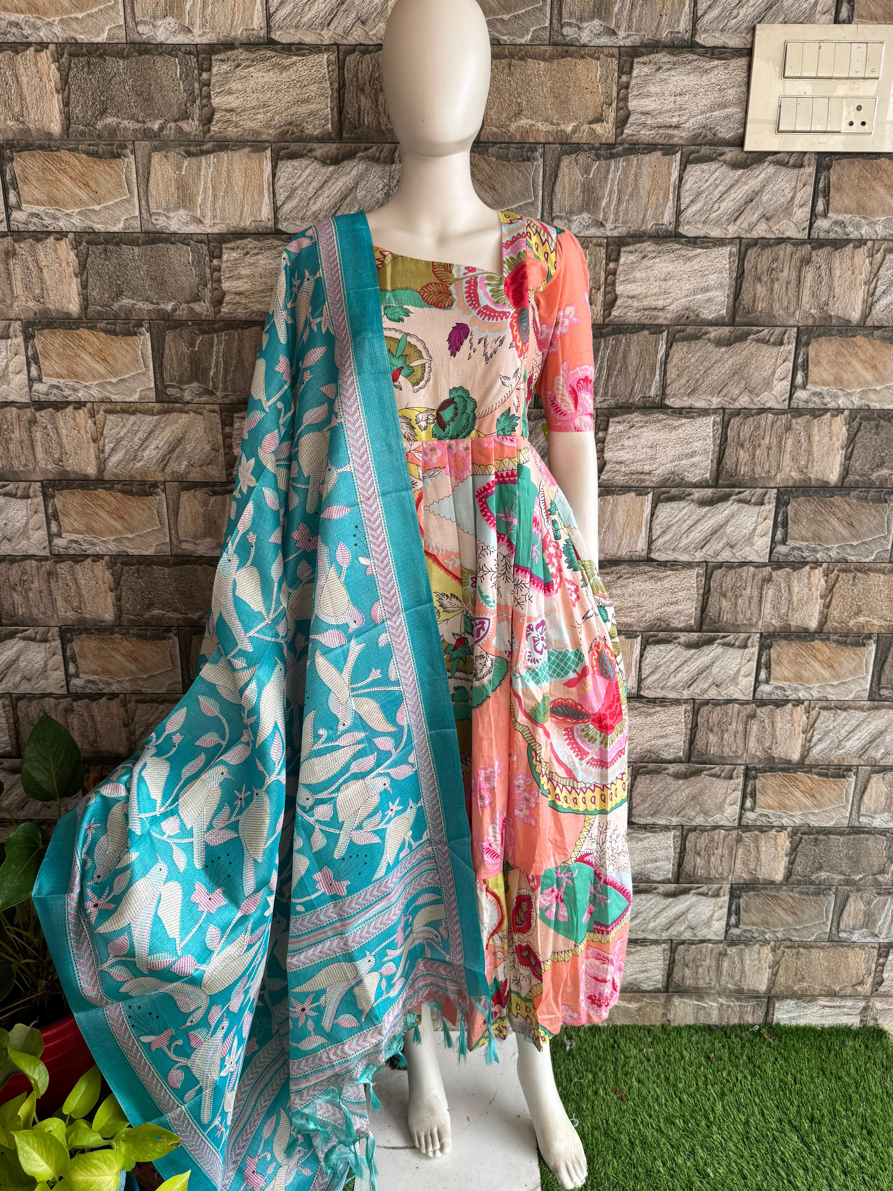 Sky Blue Dupatta CF130