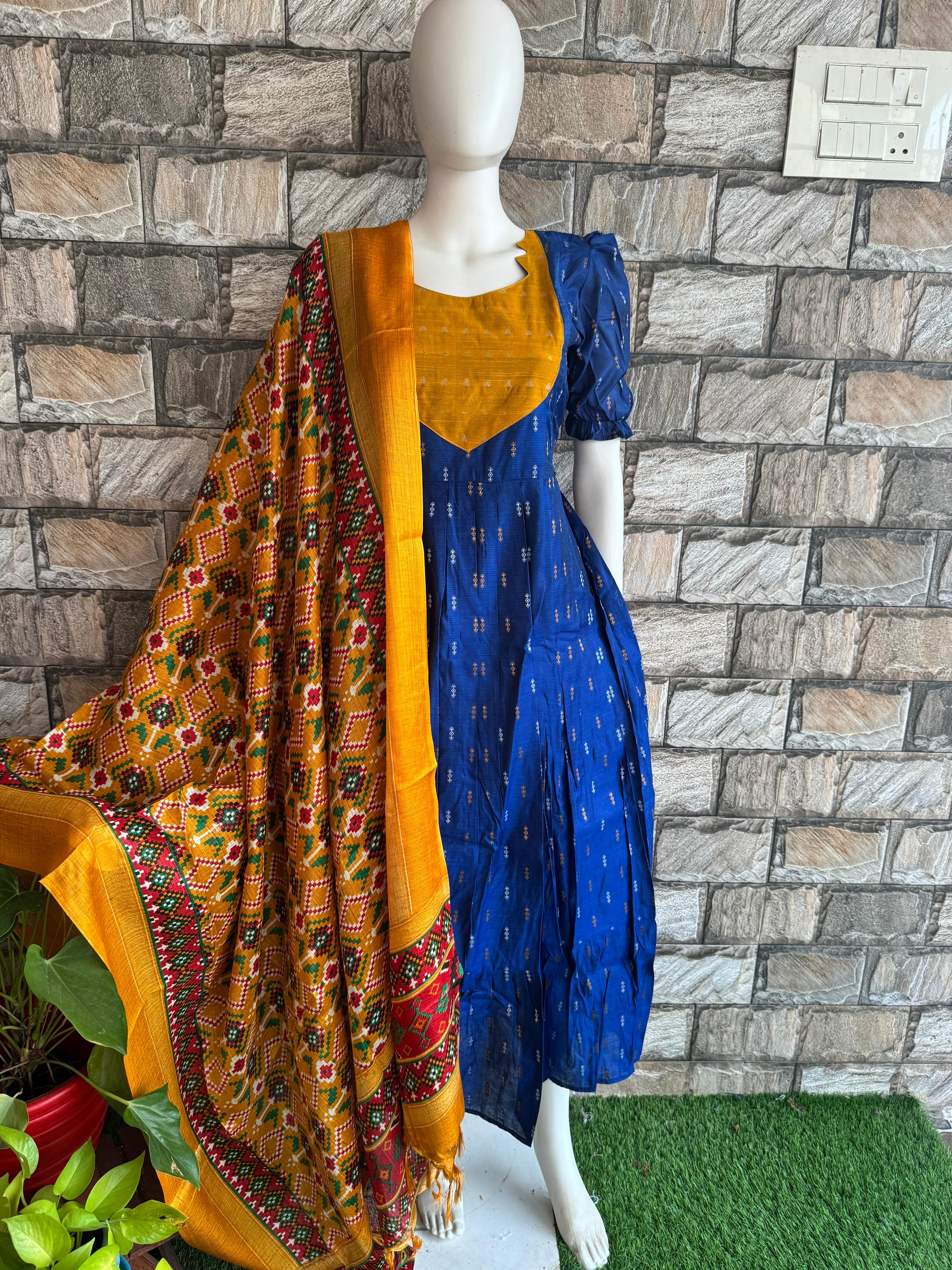Mustard Yellow Dupatta CF131