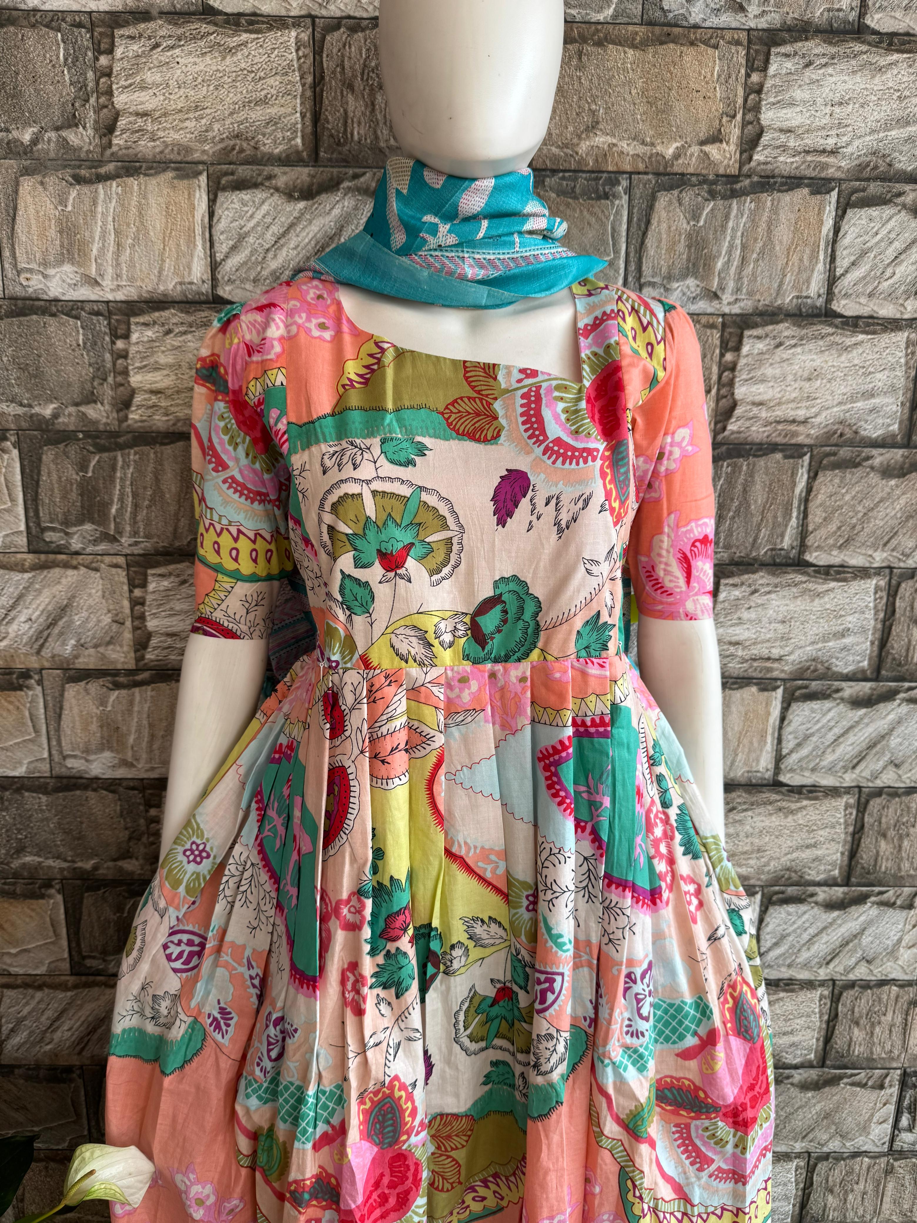 Sky Blue Dupatta CF130