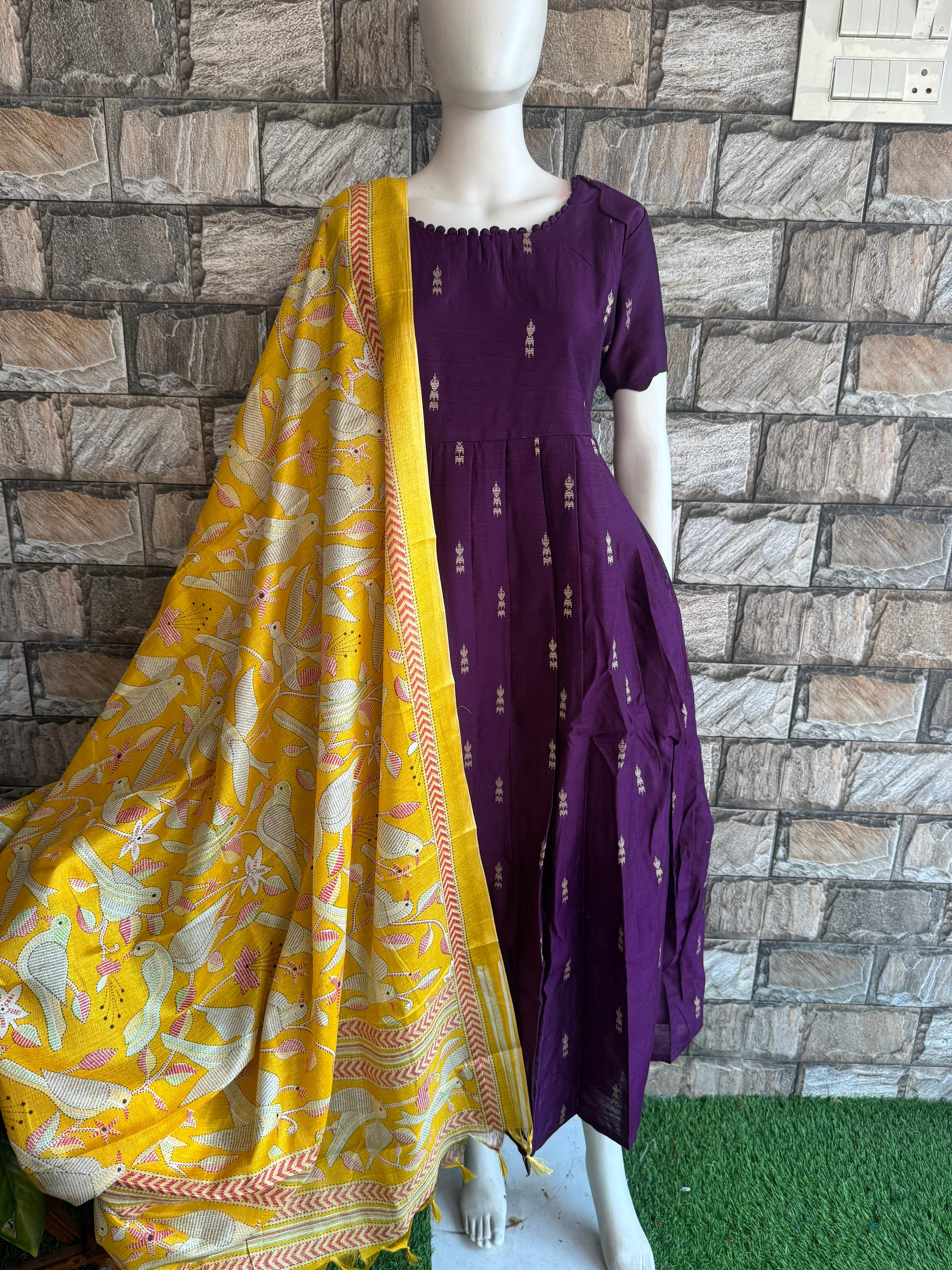 Yellow poly khadhi